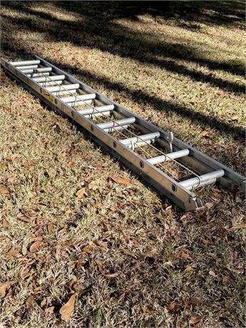 CUPRUM ~ 20’ Aluminum Extension Ladder