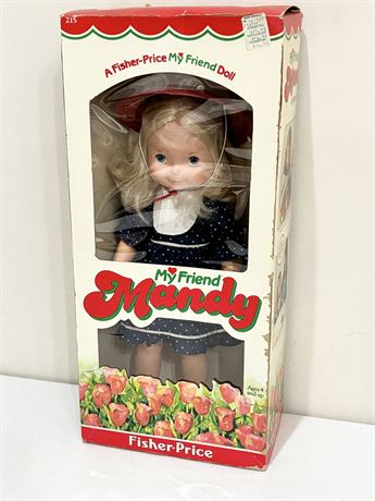 FISHER PRICE ~ NIB ~ 1982 My Friend Mandy Doll
