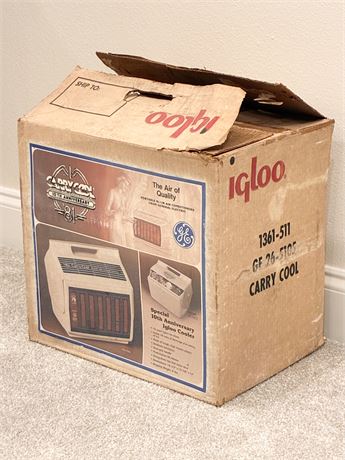 IGLOO ~ Vtg 10th Anniversary 15 Qt. Playmate Cooler