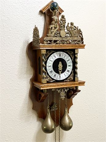Vintage Dutch Zaanse (?) Clock (Non-Working)