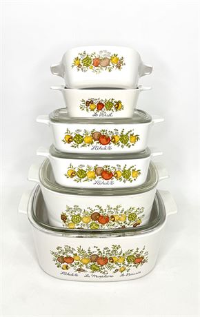Corningware Spice of Life Casserole Dish Set
