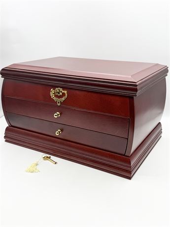 Solid Wood Jewelry Box