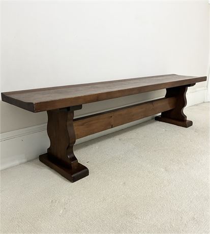 Solid Wood Bench