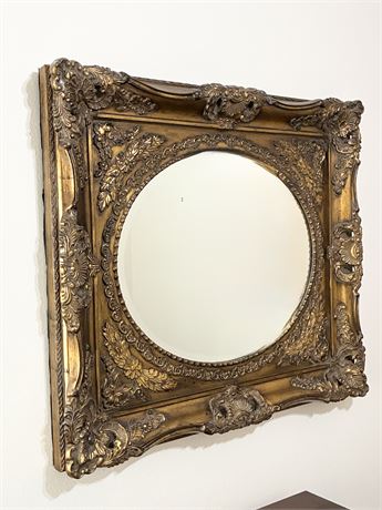 Gold Gilt Ornate Wall Mirror