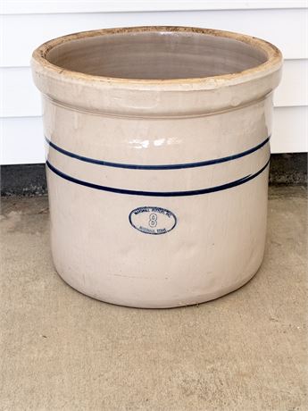 MARSHALL ~ 8-Gallon Stoneware Crock