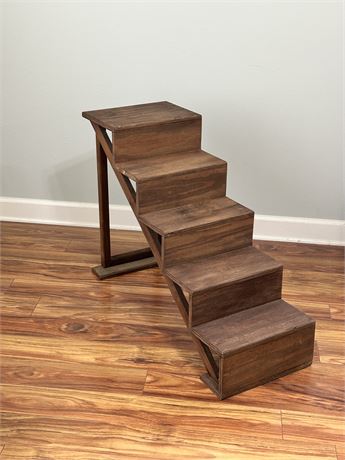 Custom Made Solid Wood Doggie (Pet) Stairs