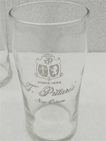 T. PITTARIS’ ~ Vtg "Aint There No More" 3 Glasses