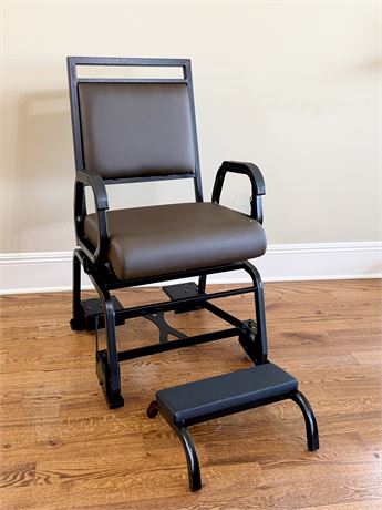 COMFORT TEK ~ Swivel and Rolling Dining Chair With Arms