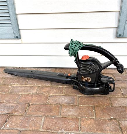 Black and Decker Electric Leaf Blower