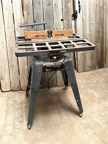 Sears Craftsman Contractor Series Woodshaper Router