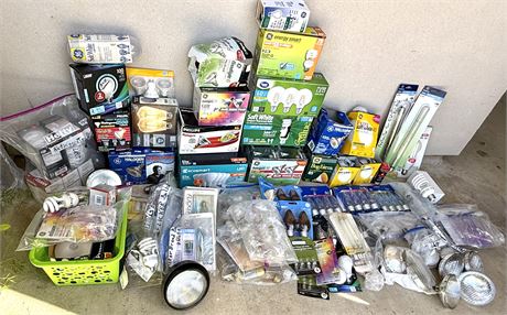 Huge Lightbulb Lot - Every Kind You Can Think Of