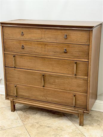 MCM Walnut Chest Of Drawers