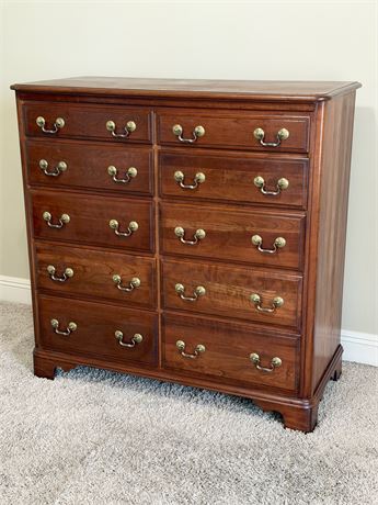 KAUFMAN STRAUS CO. ~ Solid Wood Chest Of Drawers