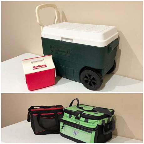 Lot of (4) Coolers