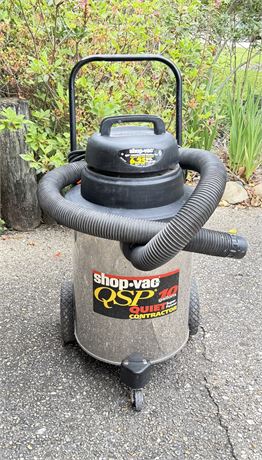 Quiet Contractor Wet Dry 10 Gallon Shop Vac - 6.25 HP