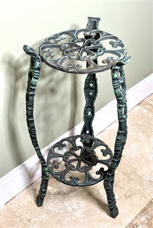 Heavy Cast Iron Plant Stand
