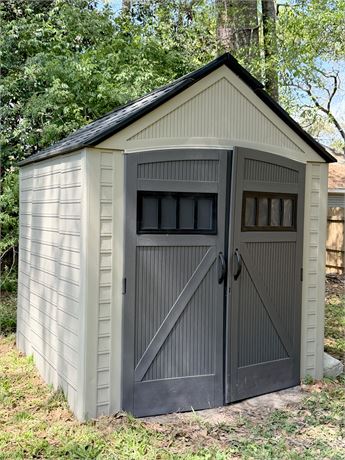 RUBBERMAID ~ 7’ x 7’ Outdoor Storage Shed