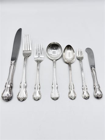 TOWLE SILVER ~ French Provincial ~ 7 Piece Service For 12 ~ 101 Total Pieces