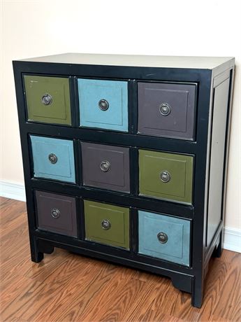 Apothecary Style 3-Drawer Dresser