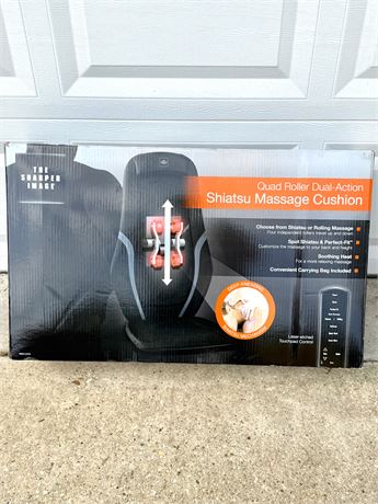The Sharper Image Shiatsu Massage Cushion