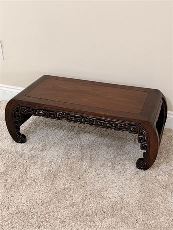 Asian Style Solid Wood Low Coffee Table