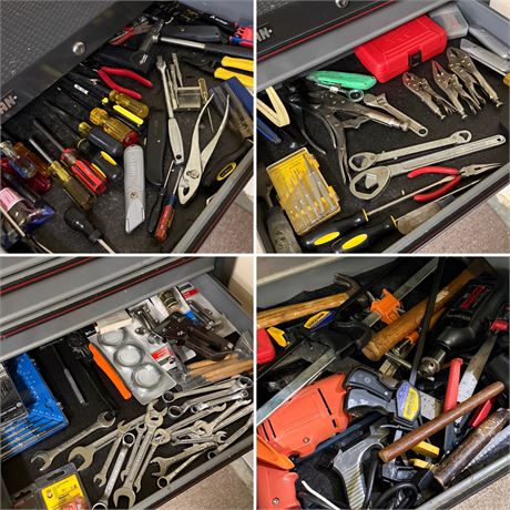 SEARS / FULLER / STANLEY ~ Misc Tools & Hardware Lot ~ 150+ Pcs