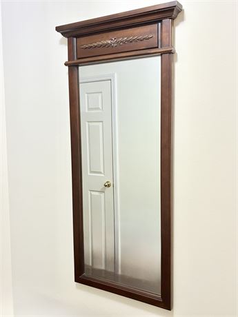 Traditional Wooden Wall Mirror