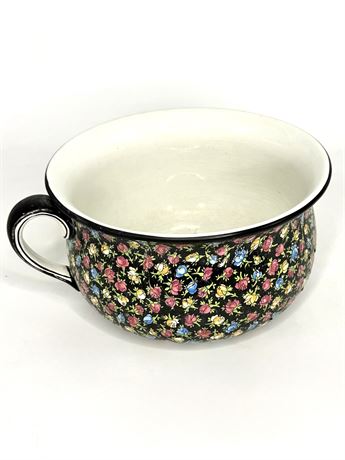 Winton Ware Grimwades Vintage Ceramic Floral Chamber Pot