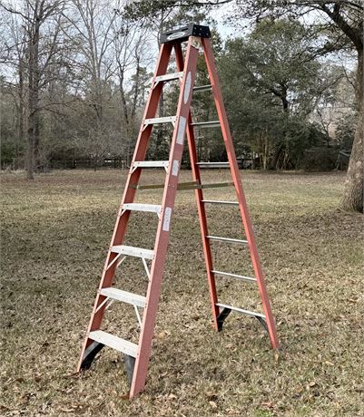 WERNER ~ 7Ft Fiberglass Ladder