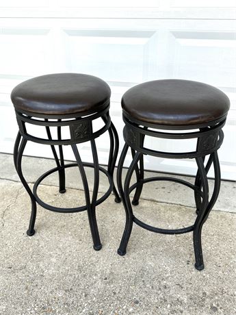 Set of 2 Counter Height Bar Stools