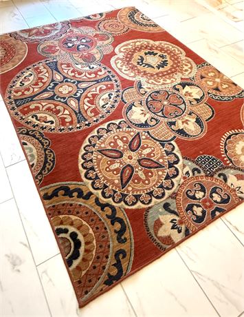 Karastan English Manor New Zealand Wool Pile Rug