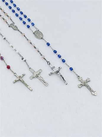 Set of 4 Fashion Rosaries