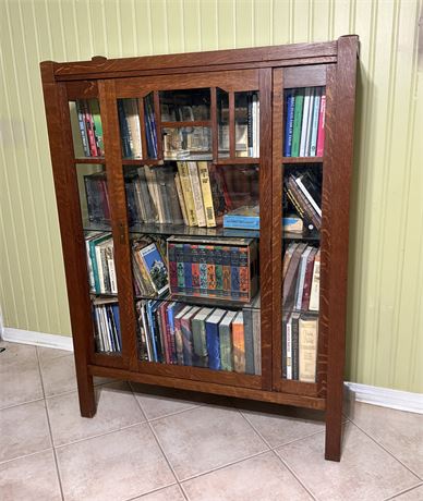 Tiger Oak Bookshelf