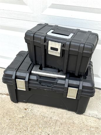 Set of 2 Husky Tool Boxes