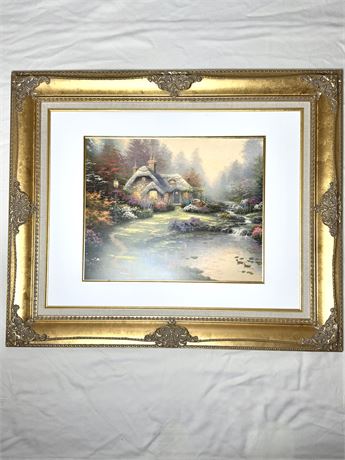Thomas Kinkade “Everett’s Cottage” Framed Print 822/2050