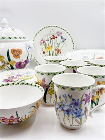 PORTMEIRION ~ Ladies Flower Garden ~ 24 Assorted Pieces