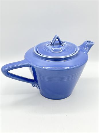 HARLEQUIN ~ Mauve Blue Teapot With Lid