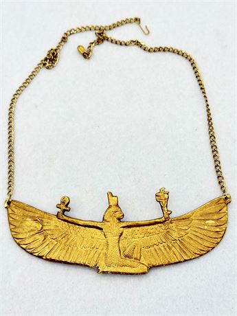 FASHION ~ ALVA MUSEUM ~ Replica Egyptian Goddess Necklace