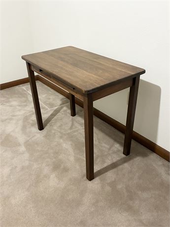 Solid Wood Writing Desk