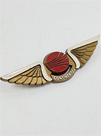 CONTINENTAL AIRLINES ~ Junior Pilot Wings Pin