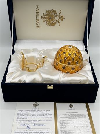 FABERGÉ ~ Imperial Coronation Egg