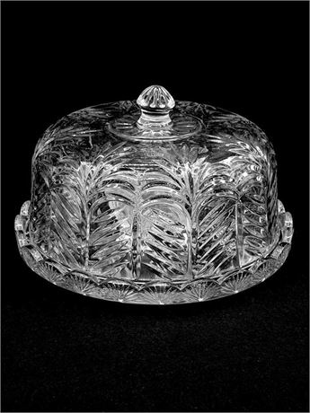 FIFTH AVENUE  ~  Crystal Pedestal Cake Dome