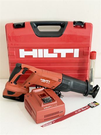 HILTI ~ WSR 18-A Reciprocating Saw Kit