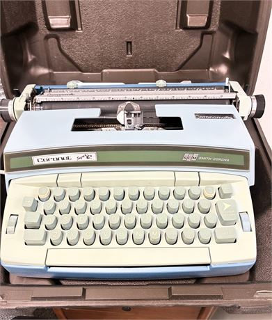 SMITH-CORONA ~ Coronet Super 12 ~ Vintage Electric Typewriter