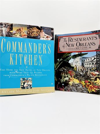 New Orleans Themed Cookbooks ~ Set Of (2)