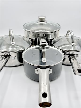 WOLFGANG / EMERIL ~ 4-Piece Assorted Cookware