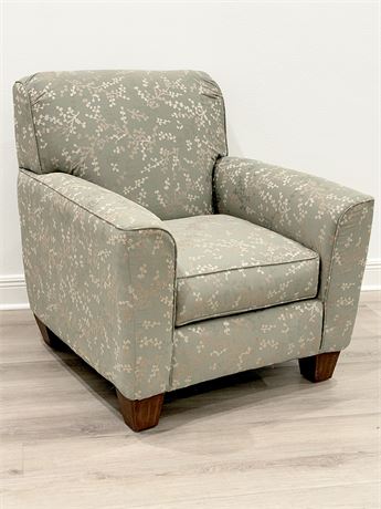 ASHLEY FURN. ~ Floral Upholstered Arm Chair