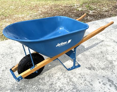 6 Cu.Ft. Jackson Professional Tools Wheel Barrow