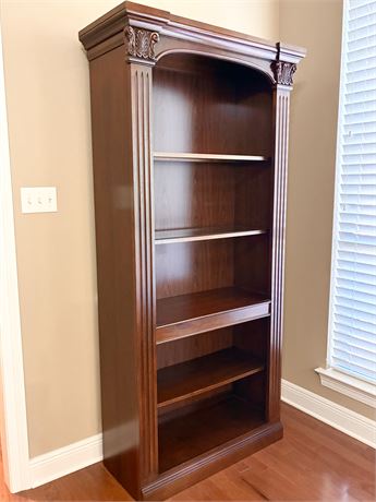 STANLEY ~ Wooden Lighted Bookcase