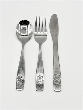 Kiddie Kutlory ~ 3 Piece Service For 6